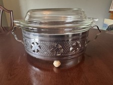 VINTAGE PHOENIX GLASS LIDDED