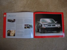 Maserati 430 brochure - c.1988