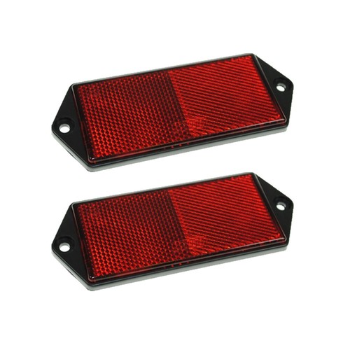 Red reflectors side 125mm - x,