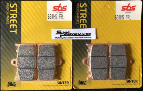 Sbs sinter front brake pads - sbs,