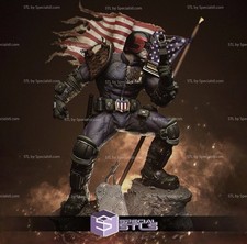 3d Printed 1/6 Judge Dredd