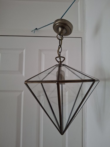 Diamond star lantern pendant - star,