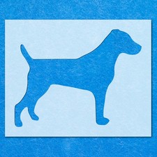 Jack Russell Dog Stencil