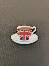 Cup Of Tea Shoe Charm Clog