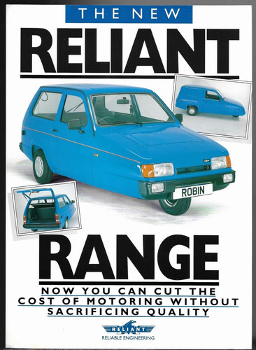 Reliant rialto robin - rialto,