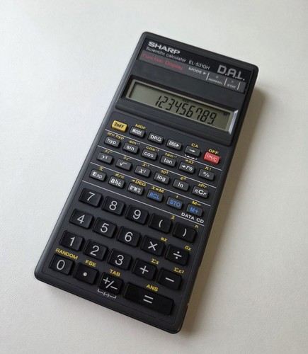 Sharp 531gh scientific - sharp,