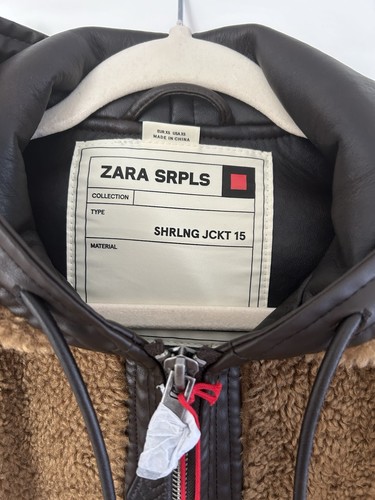 Zara shrling jackt faux - shrling,