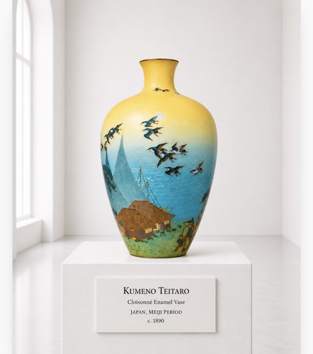 Antique japanese cloisonne - antique,