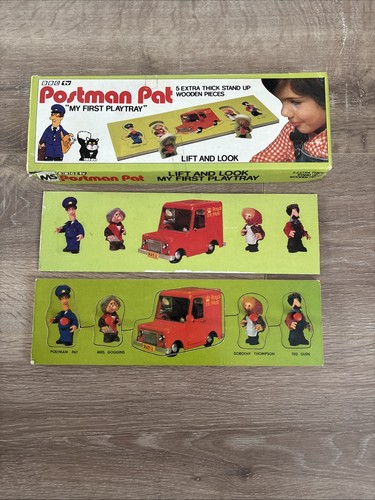 Vtg 1982 postman pat first - pat,