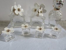 job lot Marc Jacobs Daisy perfume Bottle - EMPTY -  with lids  Lid