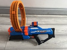 X SHOT Insanity Mad Mega Barrel Dart Blaster ( INCLUDES 72 BULLETS!)