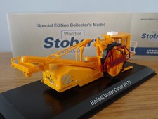ATLAS EDDIE STOBART RAIL BALLAST UNDER CUTTER CONSTRUCTION MODEL JV4123 1:76