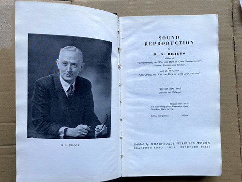 Sound reproduction a - reproduction, g.a