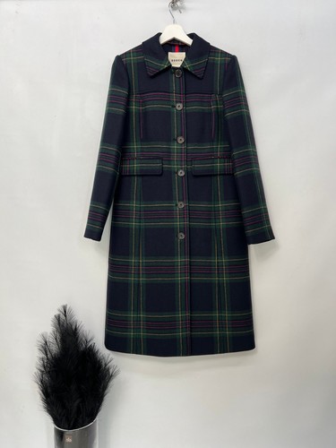 Boden check albans navy - check, &