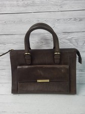 Bolla Brown Vintage Leather Top Handle Handbag. PWM2002950