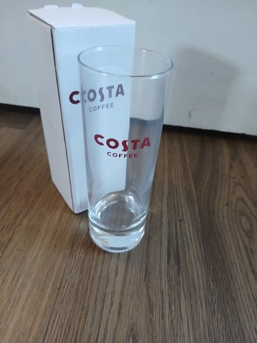 Costa coffee tall glass - coffee, new
