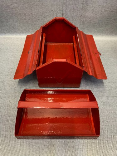 Mid century industrial red - industrial,