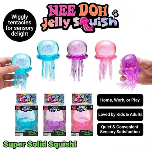 Needoh jellyfish jelly squish - jellyfish,