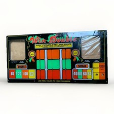 15x Maygay 1970/80s “Win Double” Fruit Machine Perspex Display - Job Lot of 15 