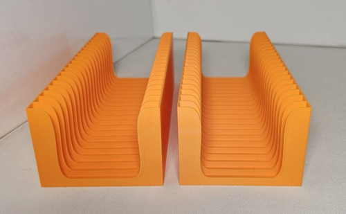 Orange minidisc tray storage - minidisc, tray/storage