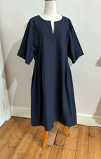 Toast Navy Dress 14 Chest 40in