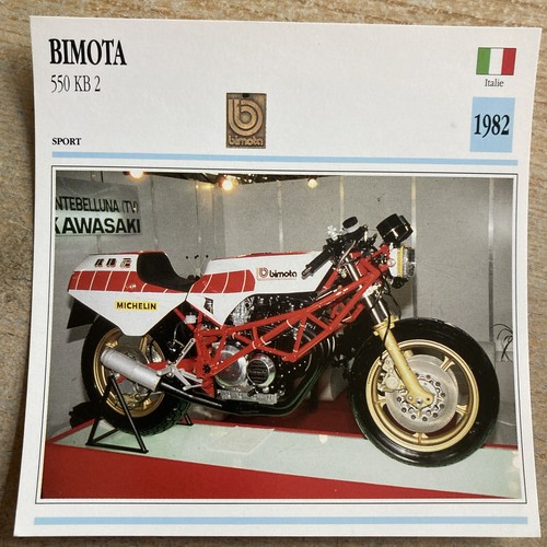 Bimota 550 kb2 1982 motorcycle - 550,