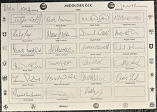 Hand Signed X25 Middlesex