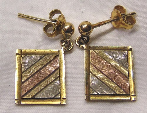 Asprey 9ct three tone - co,