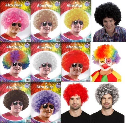 Curly hair afro wigs funky - wigs,