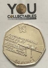 Olympic 50p Rowing Fifty Pence coin 2011 - FREE DELIVERY