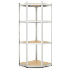 4-Tier Corner Shelving Unit