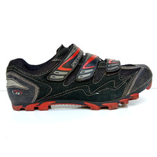 ? Specialized Leather Upper Mountain Bike Cycling Shoes Straps Size 9 UK 43 EUR