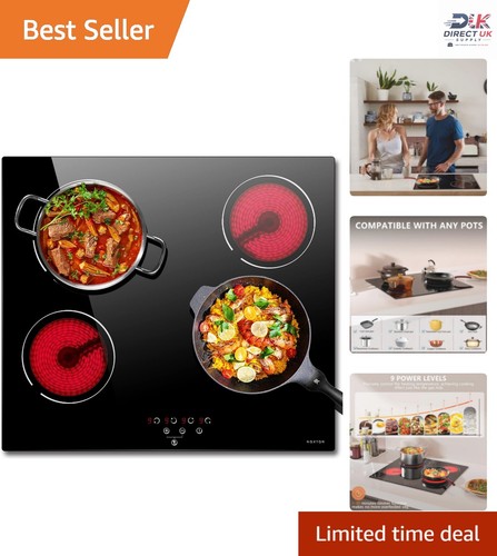 Versatile 60cm electric hob - 60cm,