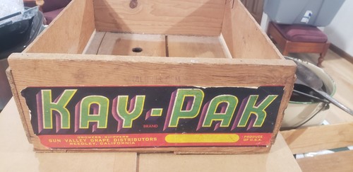 Vintage kay pak fruit wood - kay-pak,