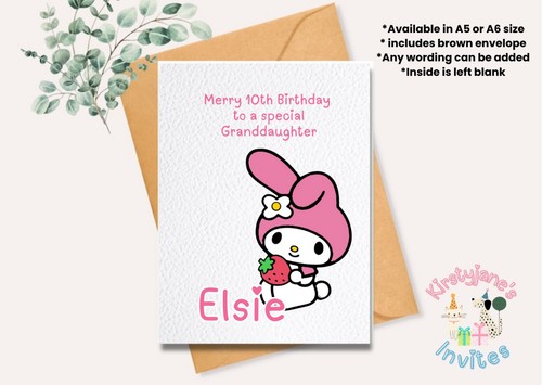Personalised greetings card - personalised,