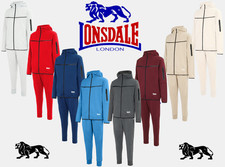 Lonsdale Hooded Sports Tracksuit Size S To XXL