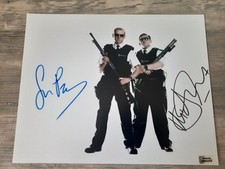 HOT FUZZ  SIMON PEGG AND NICK FROST SIGNED 10 X 8 AUTOGRAPHED PHOTO...REAL