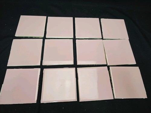 Reclaimed pink ceramic tile - reclaimed,