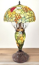 Tiffany And Co New York Reproduction Berry Design Table Lamp 56cm