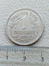 A 1934 A Germany 1 One Reichsmark Coin