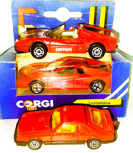 Corgi juniors ferrari - x,