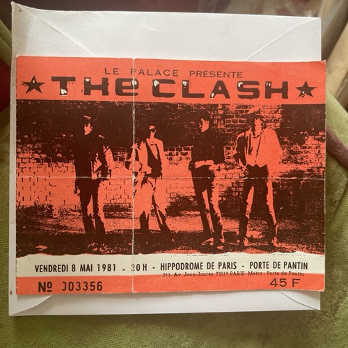 The clash rare - rare, ticket