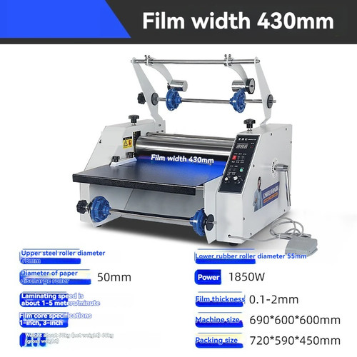 G450 steel roller - steel, laminator