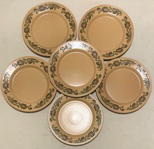 6 x Vintage Kiln Craft Bacchus