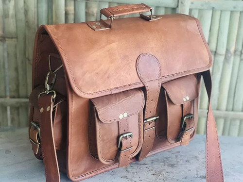 Genuine vintage leather - genuine,