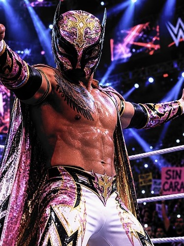 Pink gold sequin lucha - pink,
