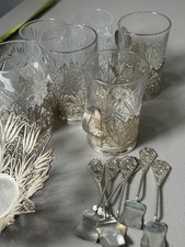 Silver Filigree Tea Glass