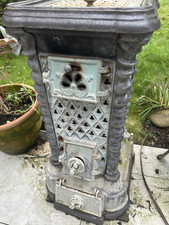 French Wood Burning Stove Vintage 