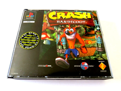 Crash bandicoot ps1 big - ps1, box