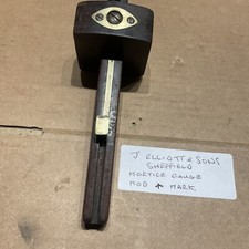 Rosewood And Brass  Mortice